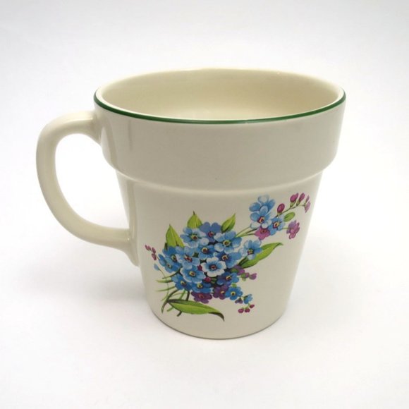 Vintage Flower Pot Floral Mug England - Picture 8 of 10